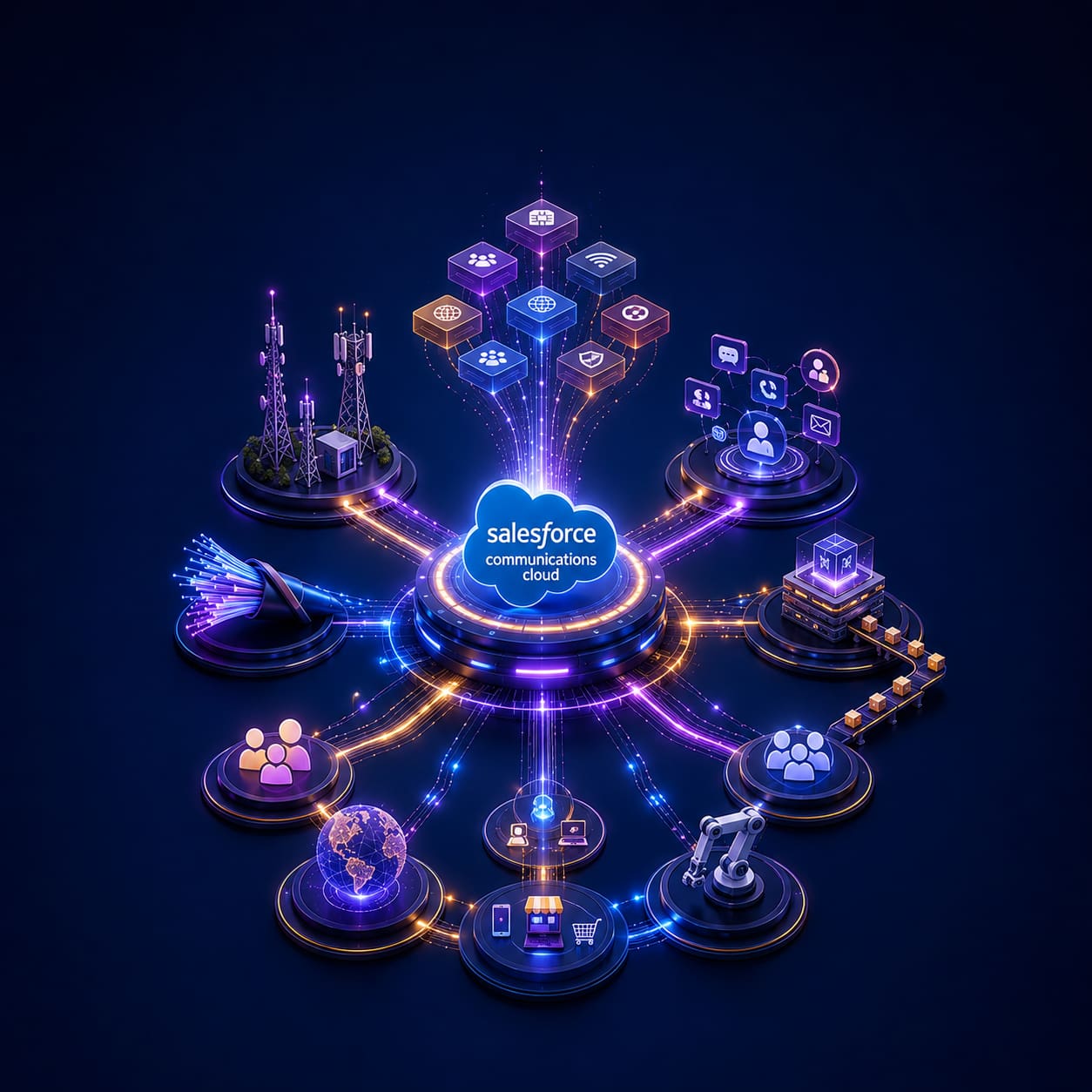 Salesforce Communications Cloud Core Platform